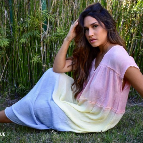 Boho Soul Ombre Dress - Picture 2 of 2